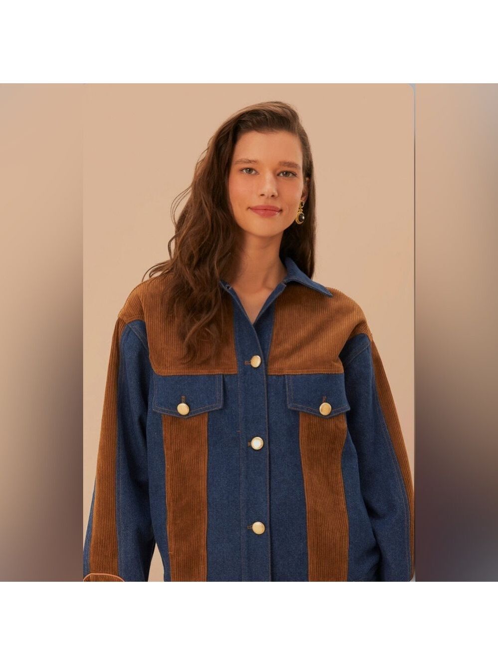Farm Rio Western Denim Jacket
